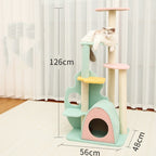 Mint cat tree tower with scratching posts, medium size
